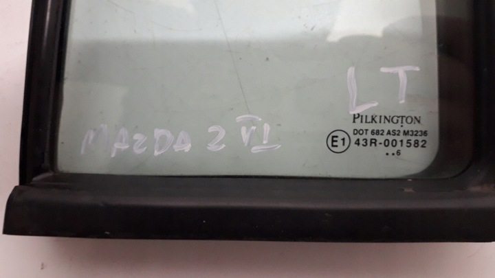 фото №2, Mazda 2 ii 02-07 скло з двері лівий зад