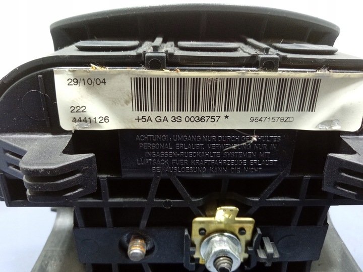 фото №5, Citroen c4 i подушка безпеки подушка водія 96471578zd