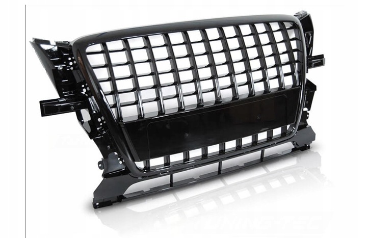 фото №1, Решётка решётка радиатора audi q5 08-12 глянцевый чёрный sport