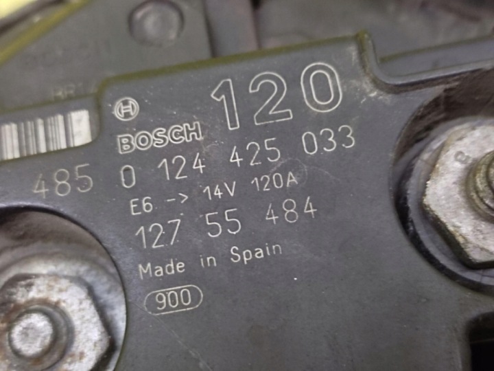 фото №5, Saab 9-3 2.0 t генератор 0124425033