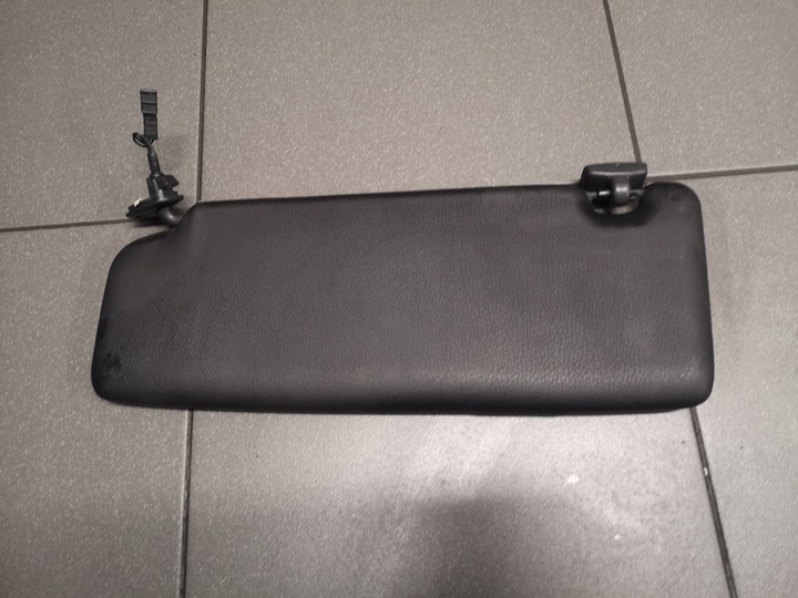 фото №6, Солнцезащитный козырёк правые крючок чёрный audi a4 b6 cabrio