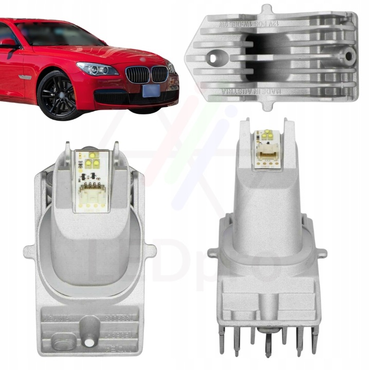 фото №1, Модуль jeż led світла денних drl кільця bmw 7 f01 f02 f03 63117339003