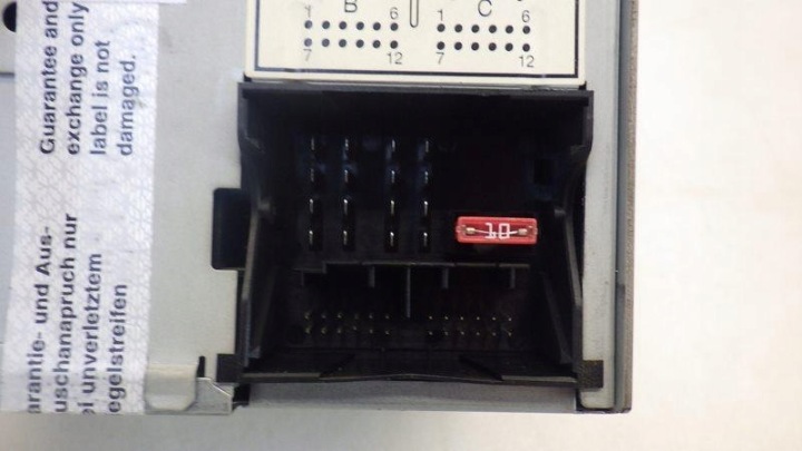 фото №8, Магнитола cd vw passat b6 1k0035186ad passat b6