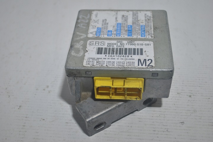 фото №5, Датчик модуль подушка безпеки honda cr-v 1 77960-s10-g81