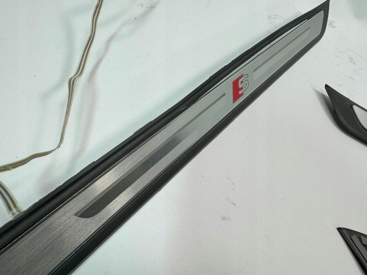 фото №6, Планки порогові накладки audi a6 c8 4k універсал avant