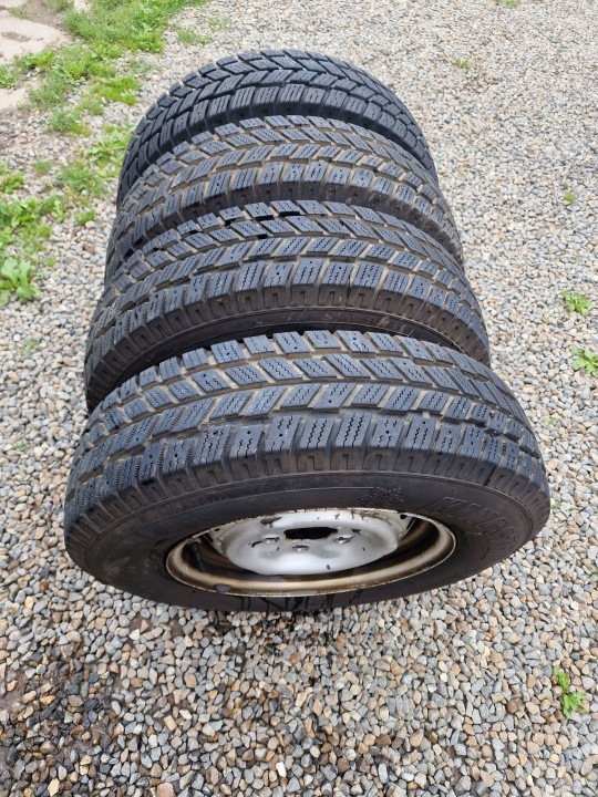 фото №11, Диски з шинами зимовий vw t2 t3 14" 5x112