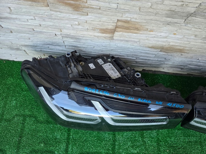 фото №5, Лампа led адаптивний bmw 5 g30 g31 lci чорний 8082656 8082655