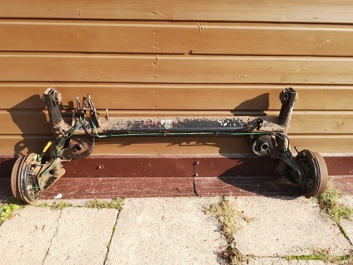 фото №1, Вісь балка задня барабани renault clio ii