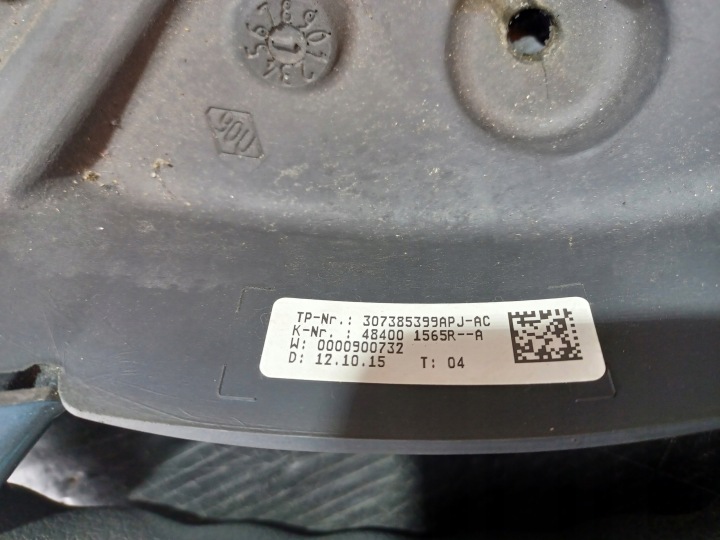 фото №15, Руль 484001565r dacia sandero 2 ii org
