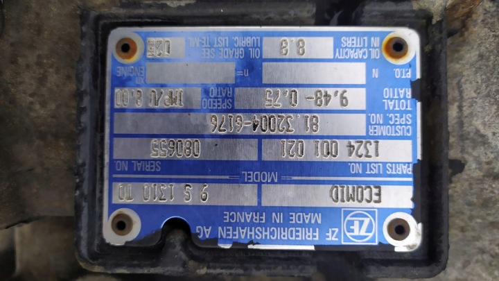 фото №5, Man коробка передач zf 9s 1310 to