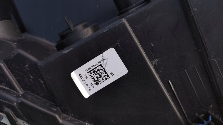 фото №11, Ford transit mk8 viii 16-19 лампа фара лівий перед переднє t-b10