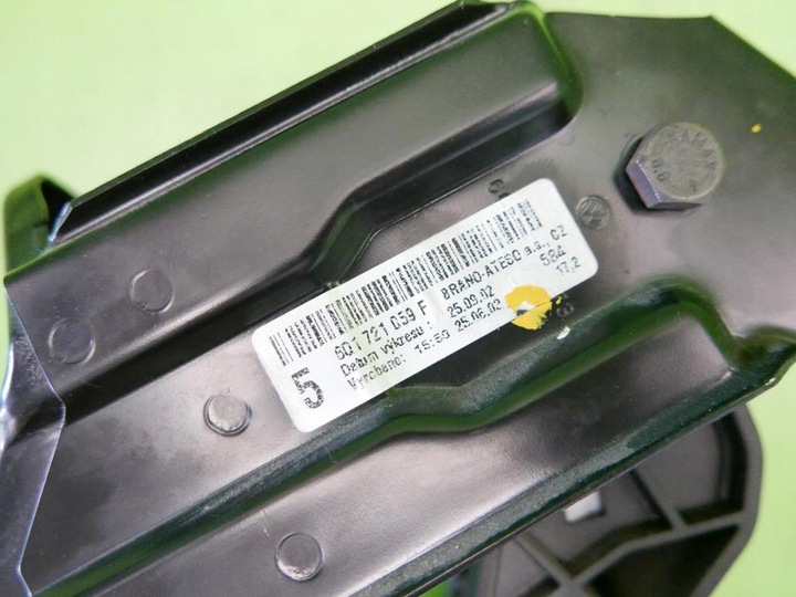 фото №5, Педаль сцепления 6q1721059f skoda fabia i 6y 1.2 12v