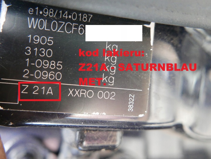 фото №6, Петлі капота кришки двигуна z21a opel vectra c