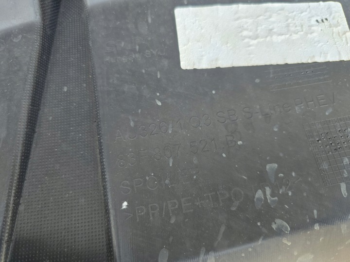 фото №11, Audi q3 ii 2 83f s line sportback бампер зад задній спойлер 83f807521b