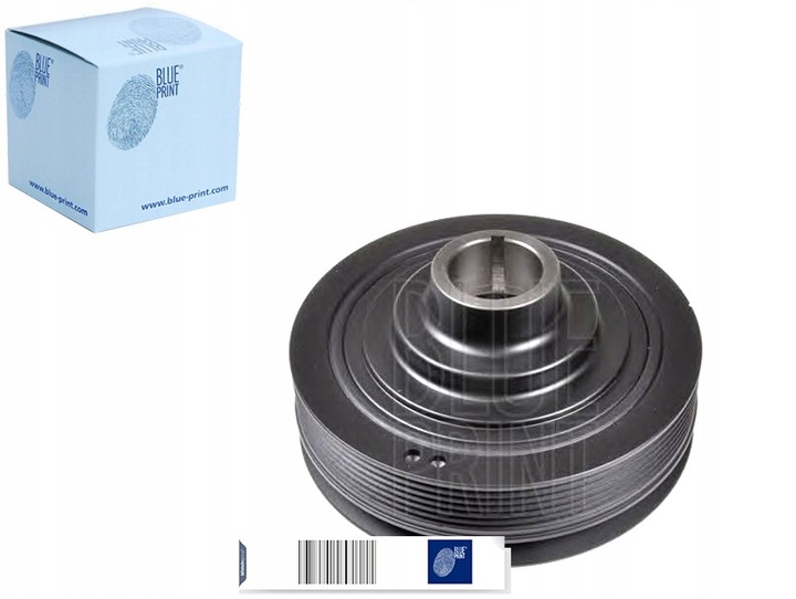 фото №1, Синий print adc46113 колесо ременное, wał коленчатый