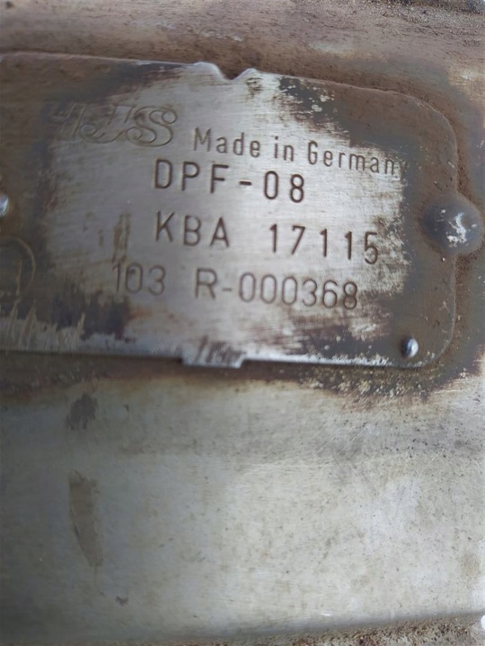 фото №3, Фільтр dpf каталізатор hjs opel omega b рестайлінг 2.5