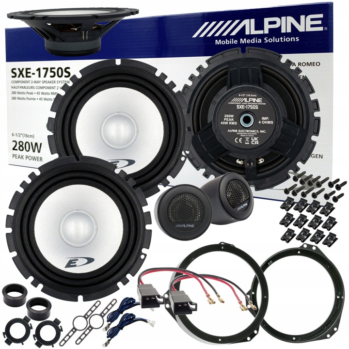 фото №1, Alpine динамики проставки do opel astra g calibra a meriva a omega b vectra