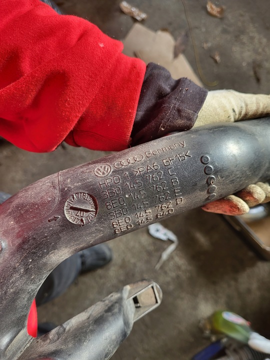 фото №5, Труба шланг інтеркулер 3b0145762c 8e0145762b