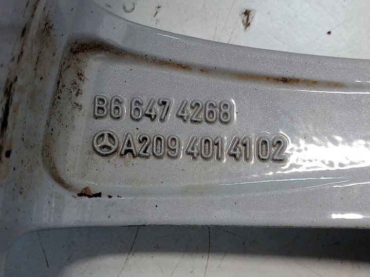 фото №13, Диски алюмінієві 17 mercedes clk w209 a2094014102 a2094014302