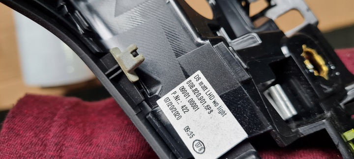 фото №10, Q5 80a sq5 решётка воздуховод левая левый перед 80b820901