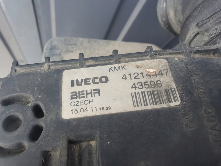 фото №7, Радиатор основний  жидкости интеркулер iveco stralis курсор 10