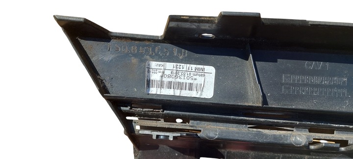 фото №10, Vw up рестайлинг 2016- решётка решётка бампер перед 1s0853653a