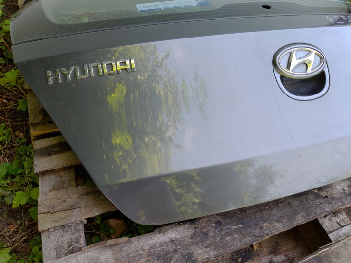 фото №6, Кришка багажника зад hyundai i30 i hb 5 двері 2007-2010 оригінал колір 9a