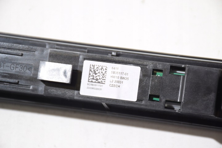 фото №9, Bmw 5 g60 g61 планка сенсорна led dekor панелі розподільчої ece європа