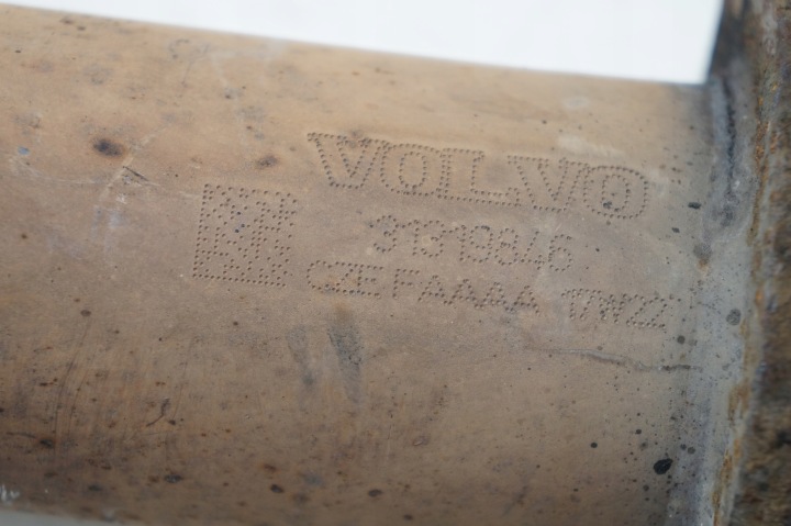 фото №6, З'єднувач гнучкий вихлоп випускна plecionka 31319846 volvo v60 i s60 ii