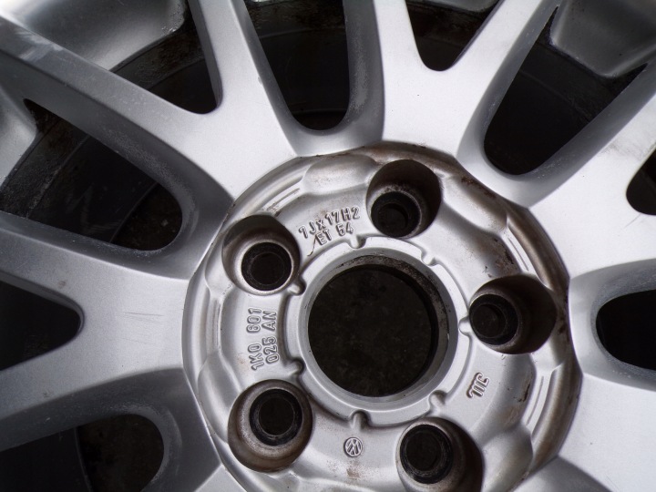 фото №11, Диски алюминий volkswagen golf v gt gti 17'' 1k0601025an