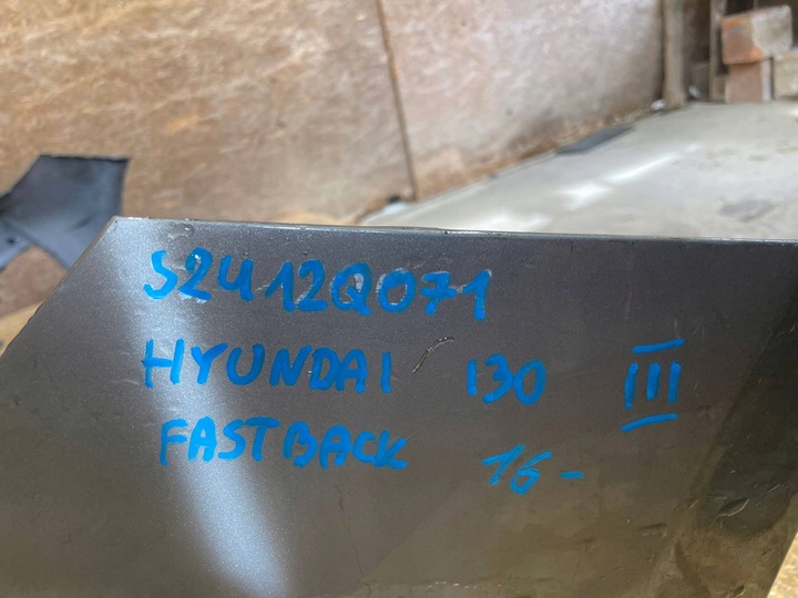 фото №11, Hyundai i30 i-30 iii 3 fastback 17- бампер перед переднее