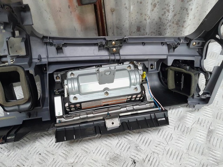 фото №14, Nissan micra iii k12 03-10 1.2 16v консоль панель капот подушка безпеки подушки