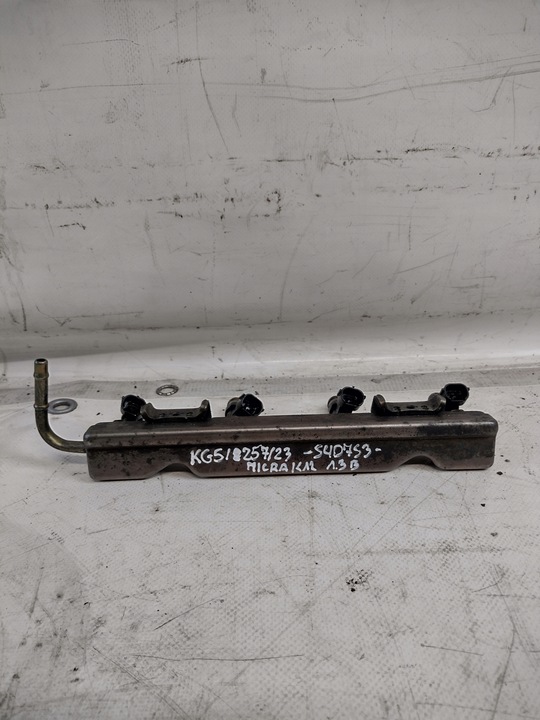 фото №1, Планка впрыскивающий nissan micra k12 1,2b