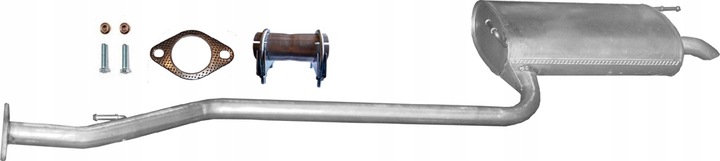 фото №1, Kia magnetis 2.0 01-05 глушитель конечный