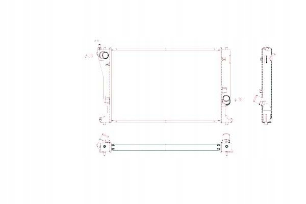 фото №2, Nrf радиаторов toyota avensis t25 2,2d4-d 05-08 nrf