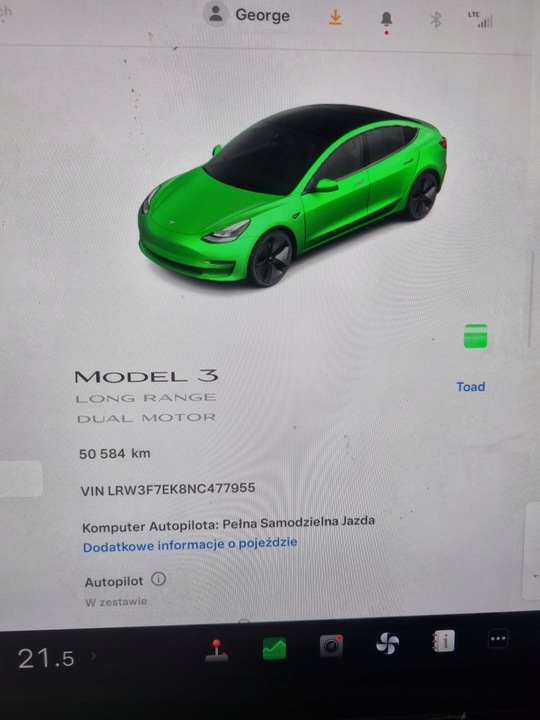 фото №13, Стеля панорама козирки обшивка стійок 1614411-01-a tesla модель 3