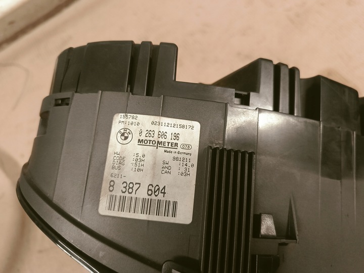 фото №6, Bmw e46 1,9b спідометр  8387604, 0263606196