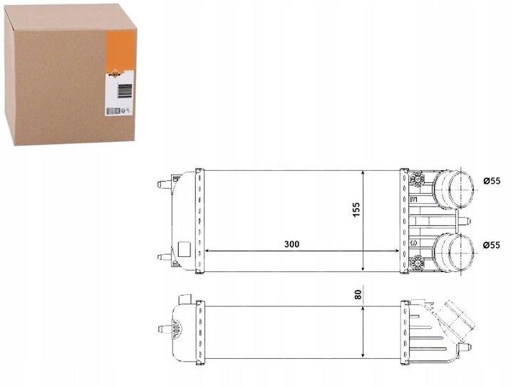 фото №1, Інтеркулер nrf 8ml376822231 821m41a 96508