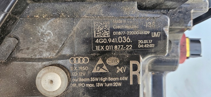 фото №5, Pr matrix audi s6 rs6 a6 c7 4g0941036 идеал!