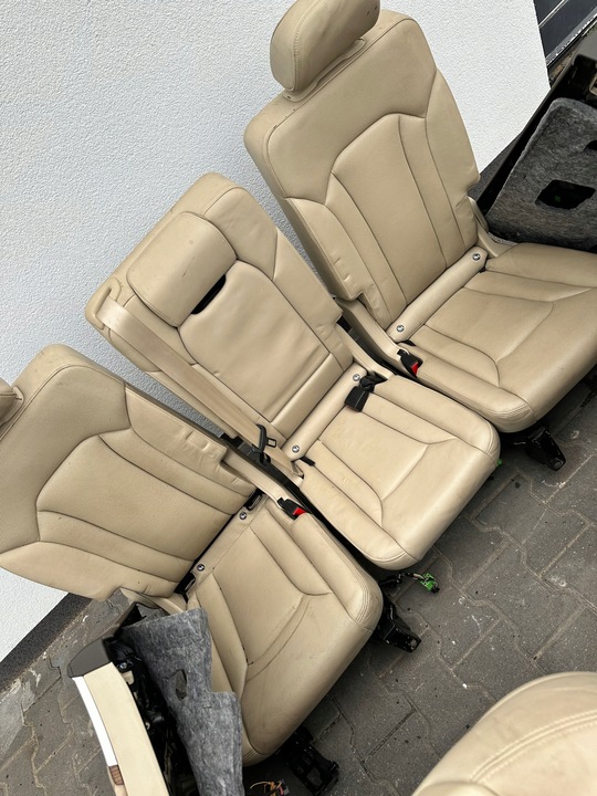 фото №5, Sq7 q7 4m s-line сидіння шкіра світла кремовий комплект