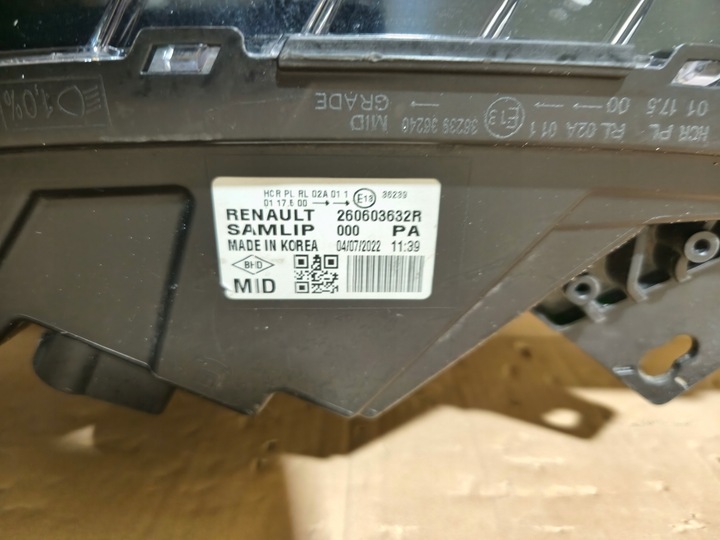 фото №9, Лампа renault arkana повний led комплектна ліва права 260107780r 260603632r