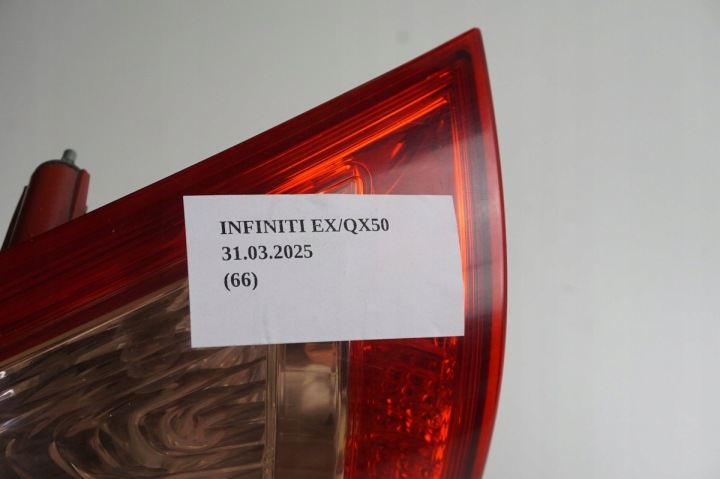 фото №8, Фара w крышка багажника багажника правая зад nfiniti qx50 ex30d ex35 ex37