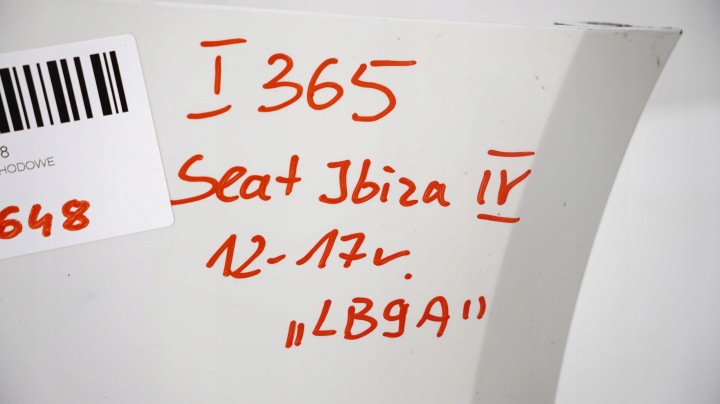 фото №12, Бампер перед передній seat ibiza iv рестайлінг 12-17r lb9a