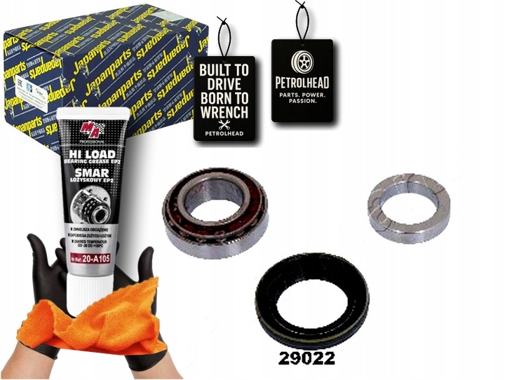 фото №1, Набір підшипник колеса kk-29022 зад jeep grand cherokee #petrolhead pro+ kit7