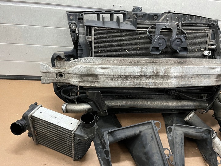 фото №3, Pas переднее audi a6 c6 4f0 2.0tdi комплект радиатор усилитель перед