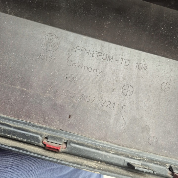 фото №14, Vw passat b8 рестайлінг 19- бампер перед переднє решітка радіатора 3g0807221e