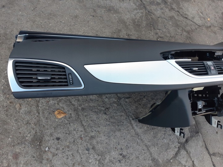 фото №11, Audi a6 c7 панель роздавальна консоль капот uk