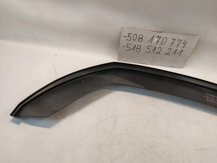 фото №12, Спойлер накладка перед seat leon iii fr rieger