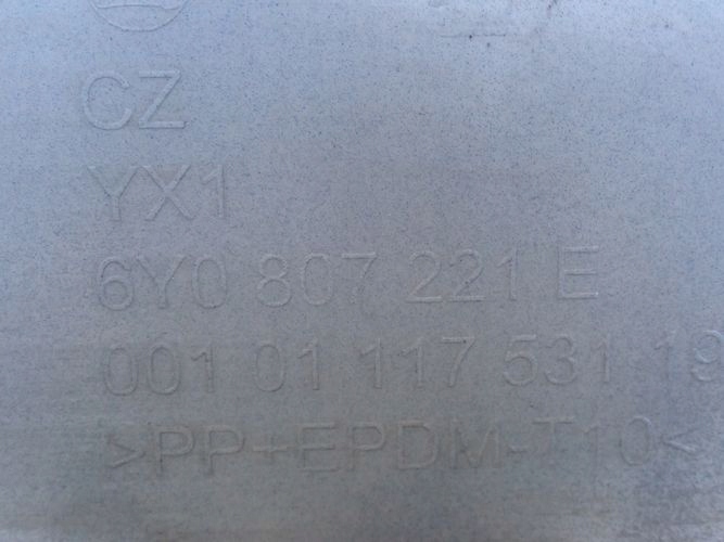 фото №9, Skoda fabia i рестайлінг 04- бампер переднє перед