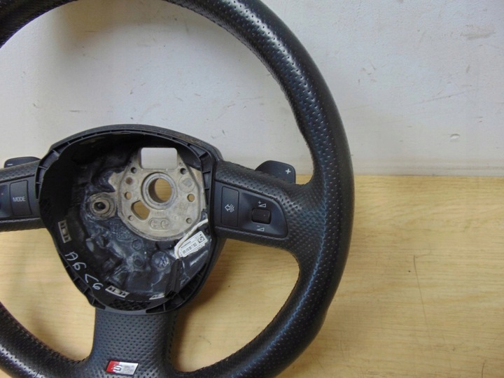 фото №6, Руль audi a6 c6 s-line кожа мульти лепестки